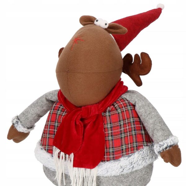 (DL) Karácsonyi figura, Rénszarvas, teleszkópos lábak, állítható magasság 55-95cm - Image 10