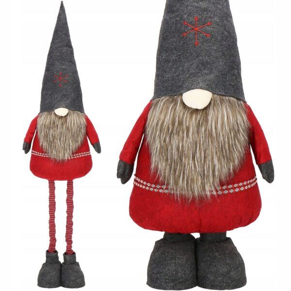 (DL) Figurina Craciun, Spiridus, picioare telescopice, inaltime extensibila 95-160cm - Image 14