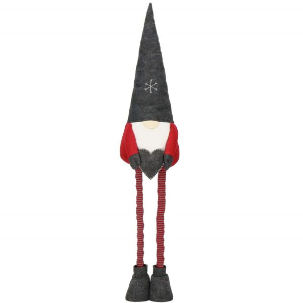 (DL) Karácsonyi figura, Manó, teleszkópos lábakkal, 80-125cm-ig kihúzható - Image 15