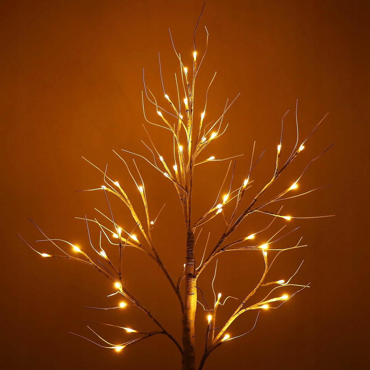 (DL) Pom decorativ luminat pentru Craciun, pentru interior/exterior, inaltime 120cm, 48 leduri cu lumina alb cald - Image 15