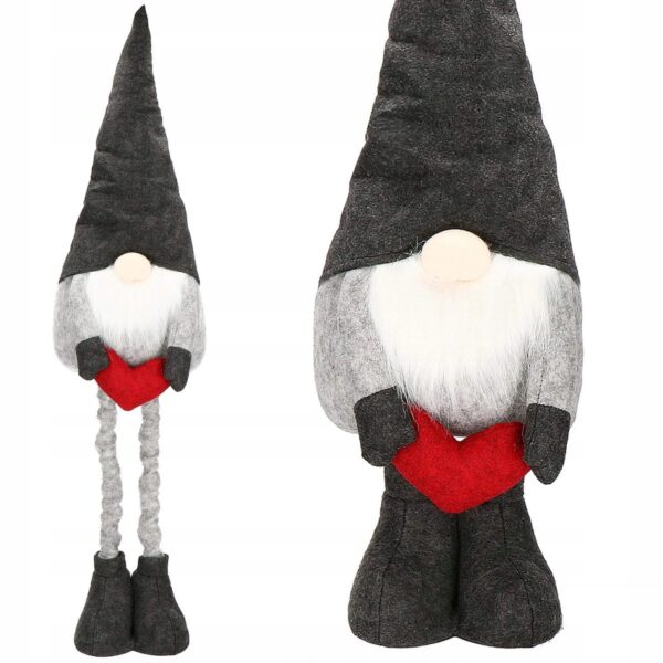 Karácsonyi figura, Manó, teleszkópos lábakkal, kihúzható magassággal 63-93cm - Image 15