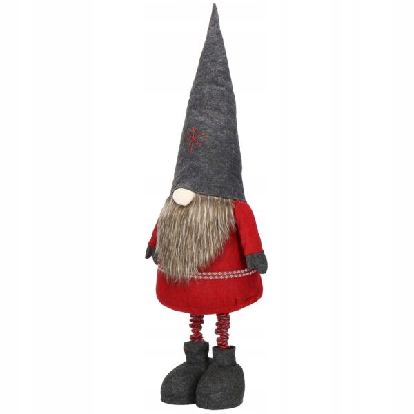 (DL) Figurina Craciun, Spiridus, picioare telescopice, inaltime extensibila 95-160cm - Image 3