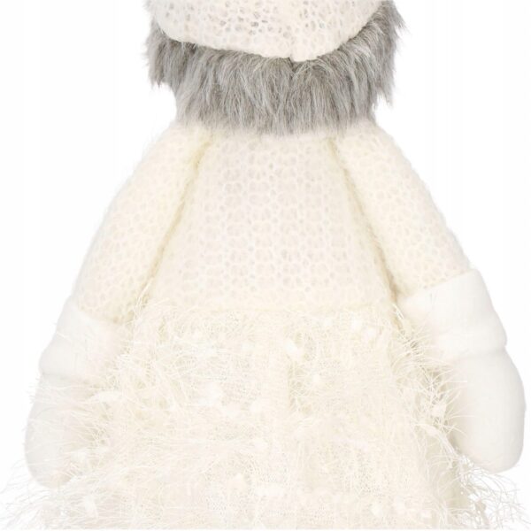 Figurina Craciun, Papusa cu impletituri, inaltime 56cm - Image 3