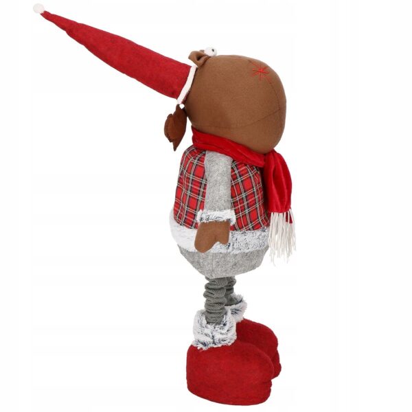 (DL) Karácsonyi figura, Rénszarvas, teleszkópos lábak, állítható magasság 55-95cm - Image 4