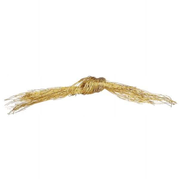 Set globuri de Craciun cu modele de sarbatori, 30 bucati, 5cm, alb auriu - Image 6