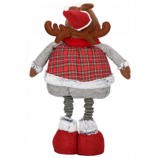 (DL) Karácsonyi figura, Rénszarvas, teleszkópos lábak, állítható magasság 55-95cm - Image 6
