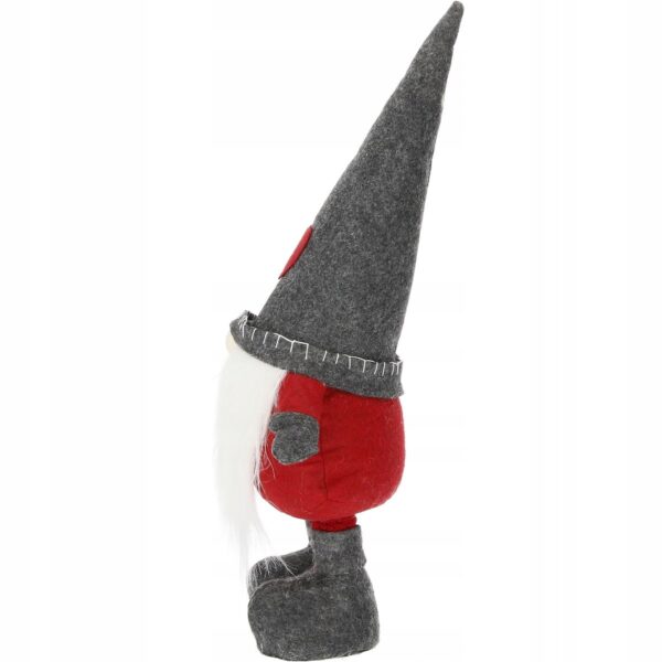 Karácsonyi figura, Manó, teleszkópos lábakkal, 52-67cm-ig kihúzható magassággal - Image 6
