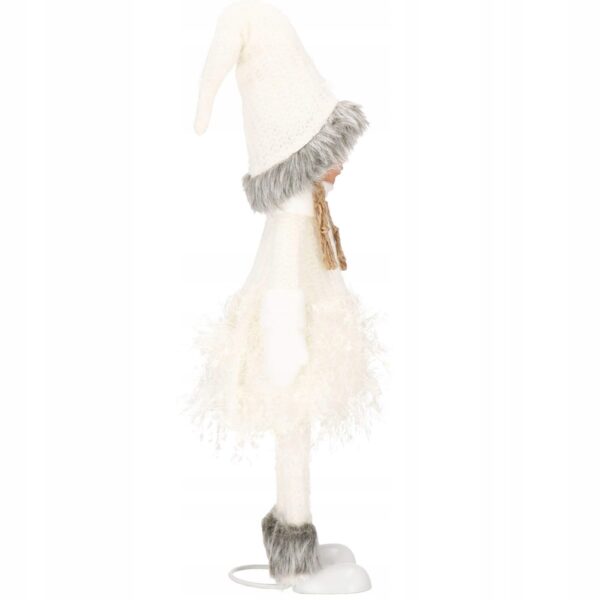 Figurina Craciun, Papusa cu impletituri, inaltime 56cm - Image 6