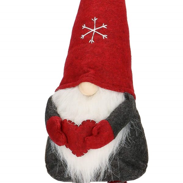 Karácsonyi figura, Manó, teleszkópos lábakkal, 50-70cm-ig kihúzható magassággal - Image 7