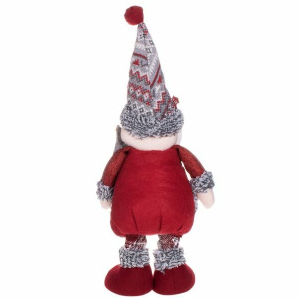 Karácsonyi figura, Mikulás, teleszkópos lábakkal, kihúzható magassággal 57-80cm - Image 7