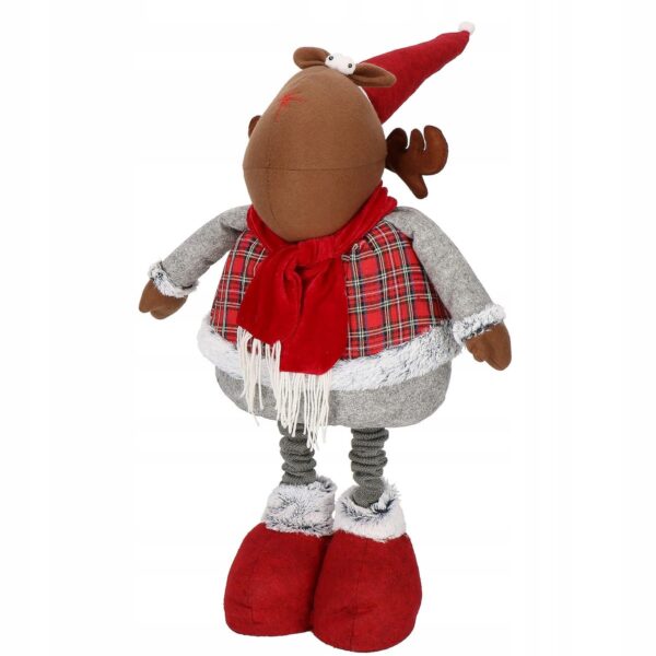 (DL) Karácsonyi figura, Rénszarvas, teleszkópos lábak, állítható magasság 55-95cm - Image 9