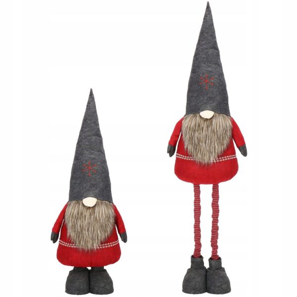 (DL) Figurina Craciun, Spiridus, picioare telescopice, inaltime extensibila 95-160cm - Image 10
