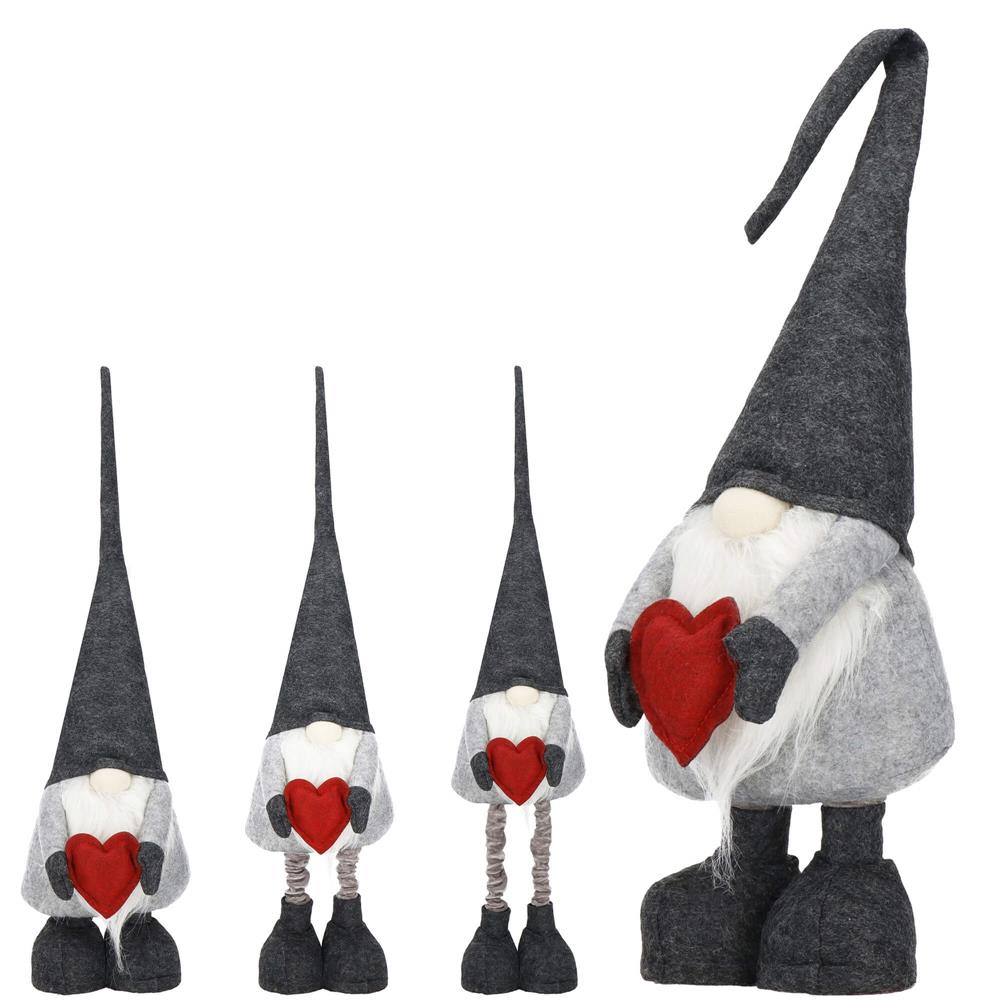 Karácsonyi figura, Manó, teleszkópos lábakkal, kihúzható magassággal 63-80 cm - Image 11