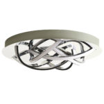 Plafoniera Sersimo Okru, LED, putere maxima 6x5W, 3000 K, cromata
