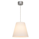 (DL) Pendul Sersimo Sientile tip clopot, soclu E27, 42W, 32cm, alb