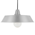 (DL) Pendul Sersimo Glamuze, soclu E27, 60W, 38cm, gri