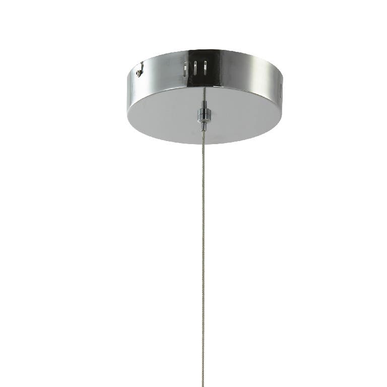 (DL) Pendul Sersimo Kolman, LED, 1700lm, 30W, 156cm, argintiu cromat - Image 6