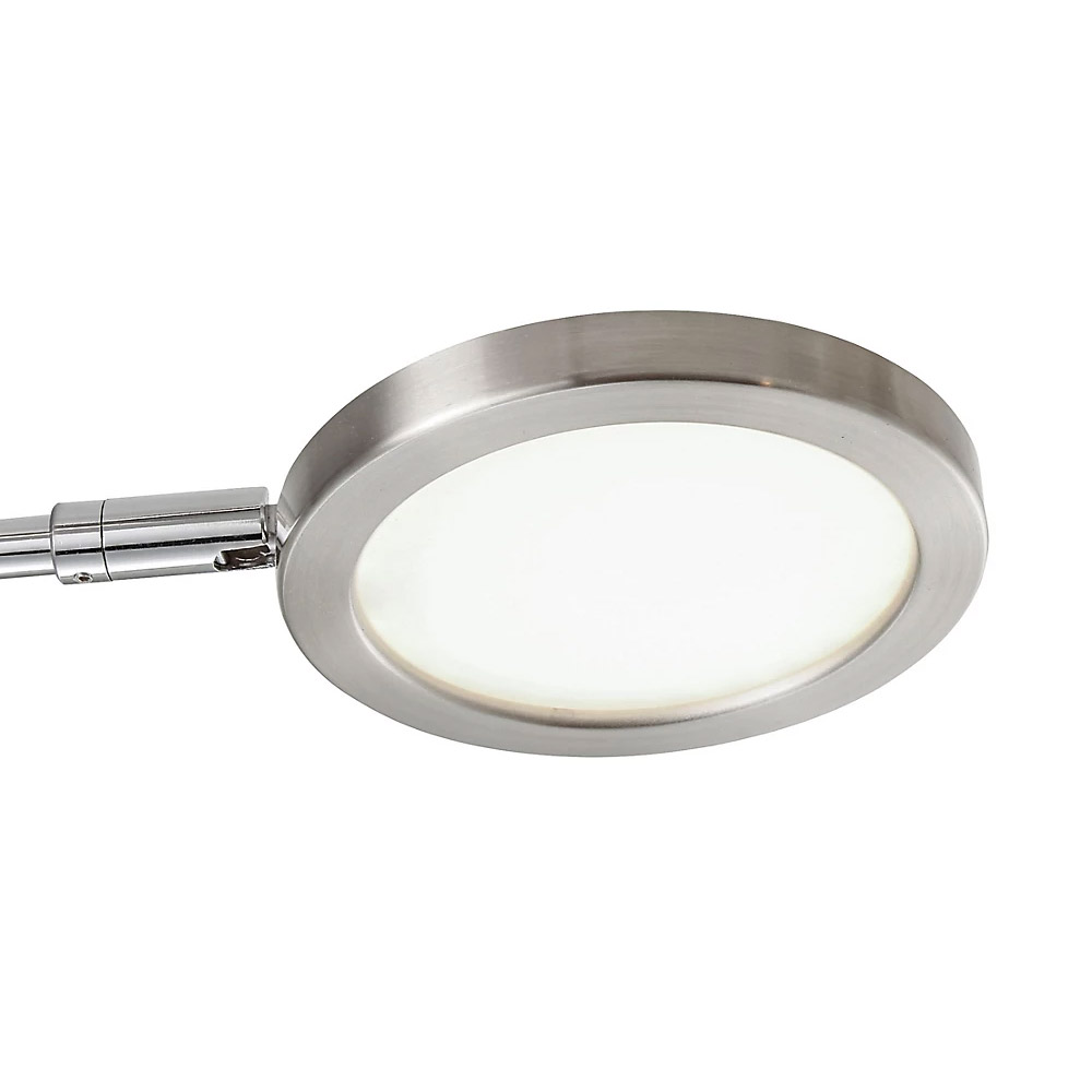 Plafoniera Sersimo Ekvium, LED, 75W, 2100lm, 60cm, cromata - Image 4