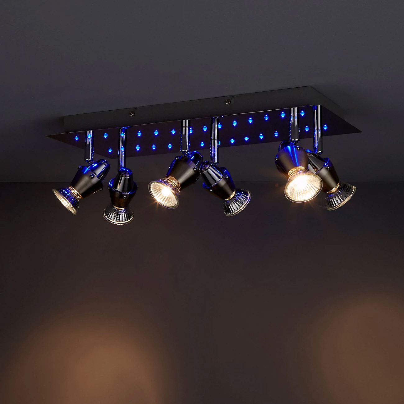 (DL) Plafoniera Sersimo Ceramon LED cu 6 spoturi, 6x50W, metal - Image 5