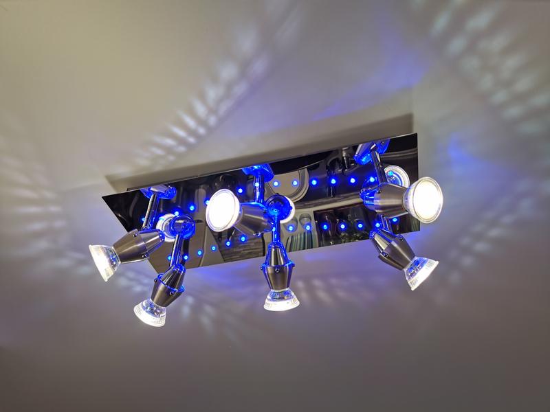 (DL) Plafoniera Sersimo Ceramon LED cu 6 spoturi, 6x50W, metal - Image 6
