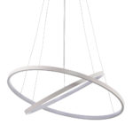 Pendul Sersimo Taberk, LED, 33.5W, 107cm, alb