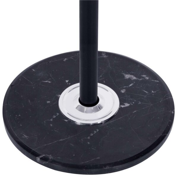 Cuier tip pom din metal Sersimo, 12 agatatoare, 174cm, negru - Image 4
