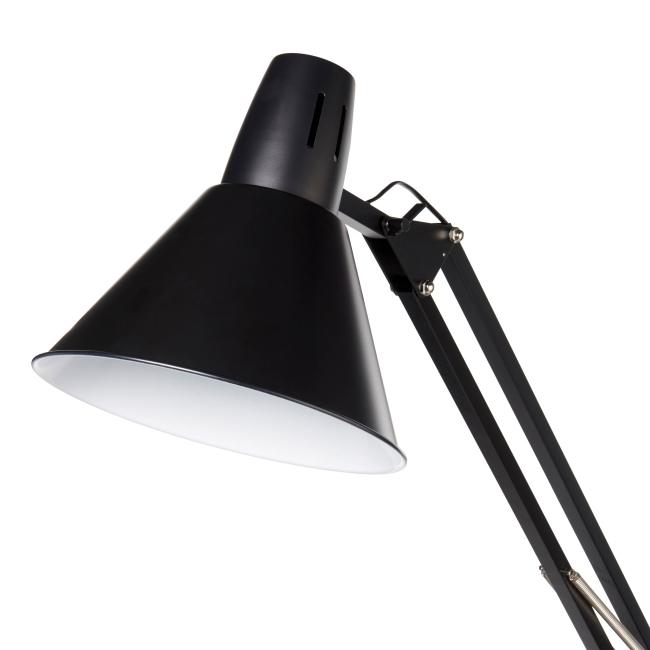 Lampadar Sersimo Harkles, din metal, 1x42W, soclu E27, 168cm, negru - Image 4