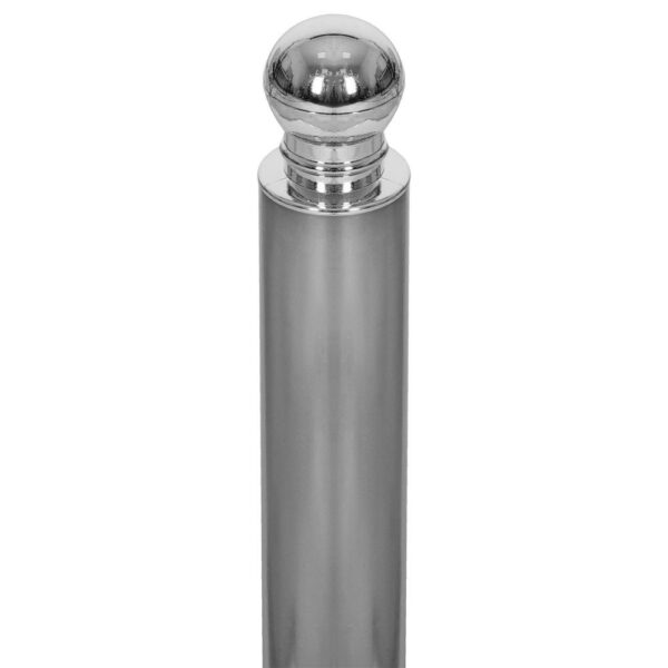 Rúd típusú WC-papír tartó, 51cm, ezüst króm - Image 6