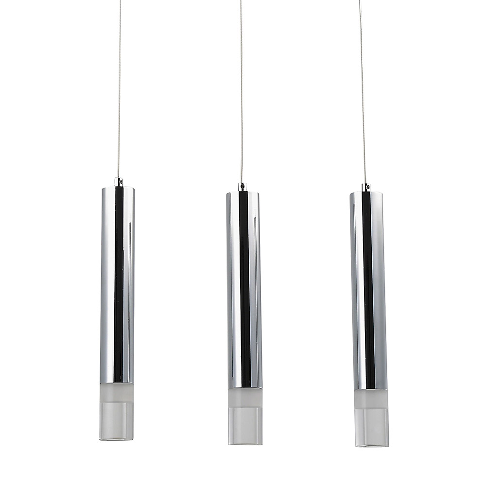 (DL) Pendul Sersimo Rozvak, LED, 2500lm, 27W, 143cm, argintiu - Image 5