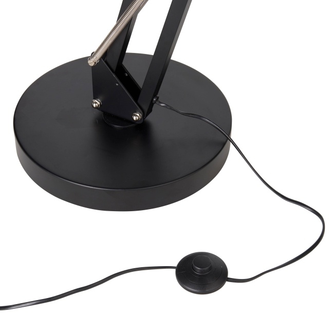 Lampadar Sersimo Harkles, din metal, 1x42W, soclu E27, 168cm, negru - Image 6