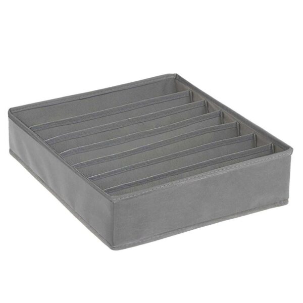(DL) Organizator Sersimo sertar pentru sosete, 7 compartimente, gri inchis - Image 6