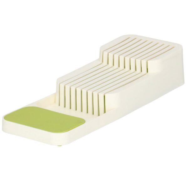 Organizator cutite pentru sertar, 9 compartimente, 40x14cm, alb - Image 11