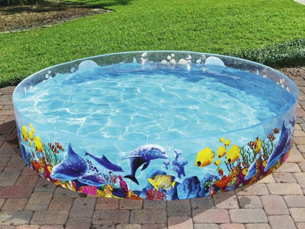 Piscina Bestway pentru copii, 244×46 cm, 2100 litri, rotunda - Image 5