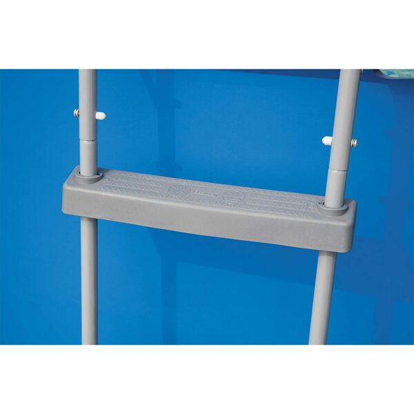 Bestway medencelétra, 2 lépcsővel, 84cm, szürke - Image 11