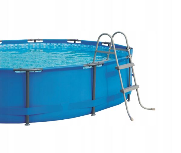 Bestway medencelétra, 2 lépcsővel, 84cm, szürke - Image 2