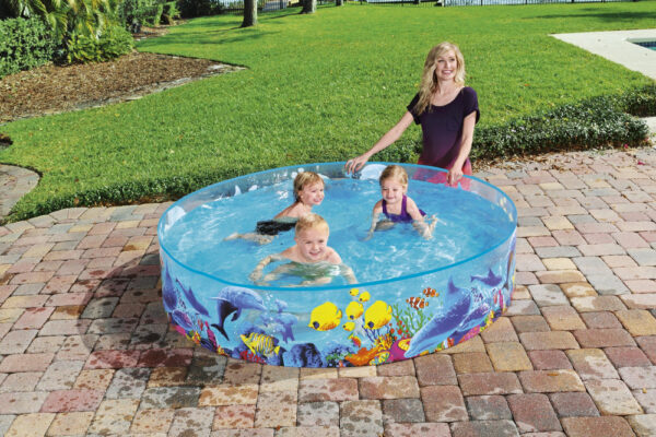 Piscina Bestway pentru copii, 183×38 cm, 950 litri, rotunda - Image 2