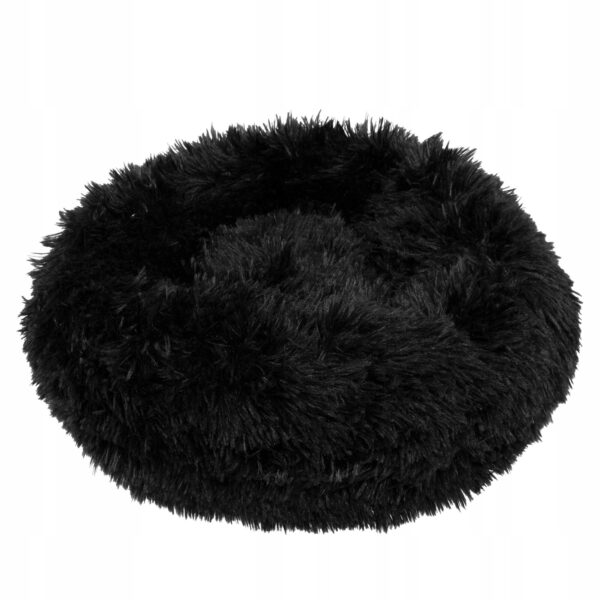 Pat Sersimo pentru caini si pisici, cu husa detasabila, negru, diametru 110cm - Image 10