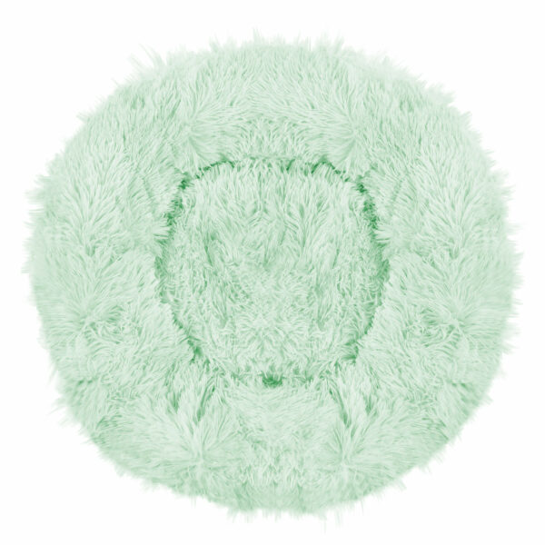 Pat Sersimo pentru caini si pisici, cu husa detasabila, verde menta, diametru 60cm - Image 11