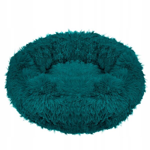 Pat Sersimo pentru caini si pisici, cu husa detasabila, verde, diametru 60cm - Image 5