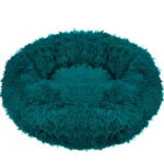 Pat Sersimo pentru caini si pisici, cu husa detasabila, verde, diametru 60cm