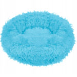 Pat Sersimo pentru caini si pisici, cu husa detasabila, albastru deschis, diametru 60cm