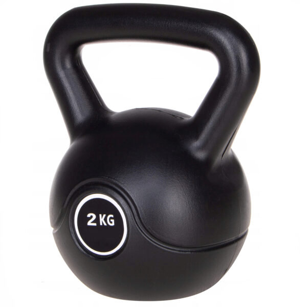 Kettlebell súlyzó 2kg Fekete - Image 2