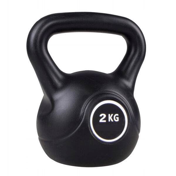 Kettlebell súlyzó 2kg Fekete - Image 7
