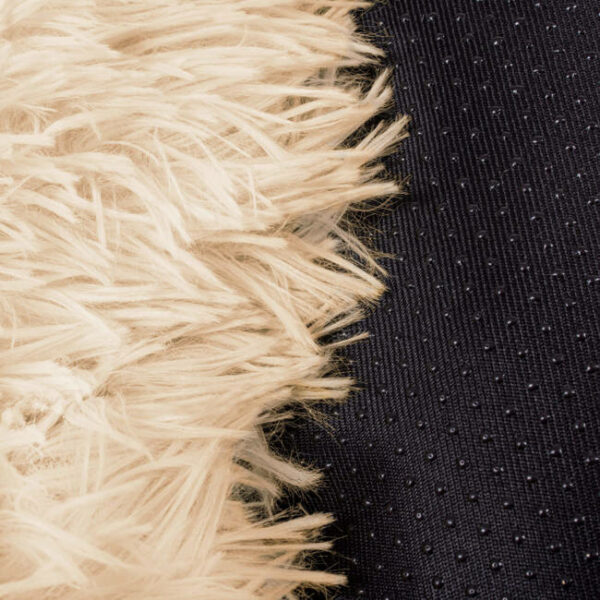 Sersimo ágy kutyának és macskának, levehető huzattal, krémszínű, 40cm átmérőjű - Image 8