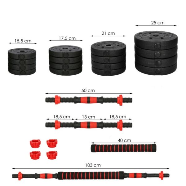 Sersimo állítható  súlyzó készlet, 40kg - Image 11