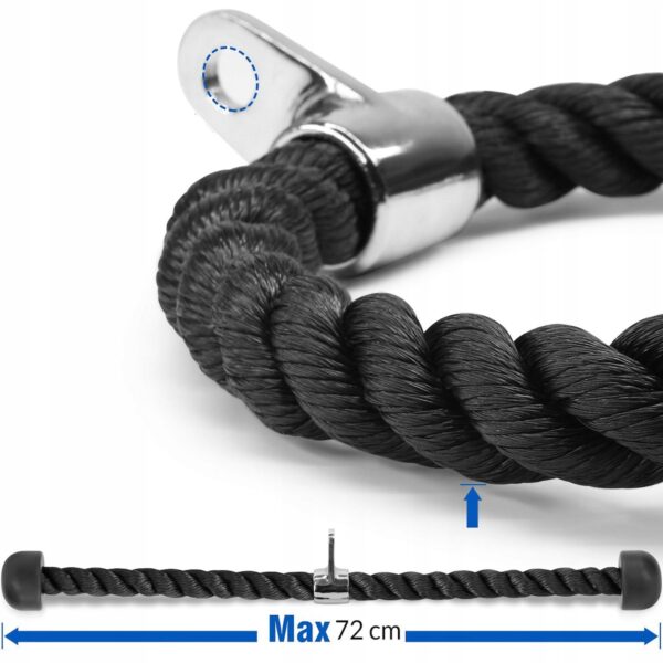 Sersimo tricepsz kötél testépítéshez - Image 6
