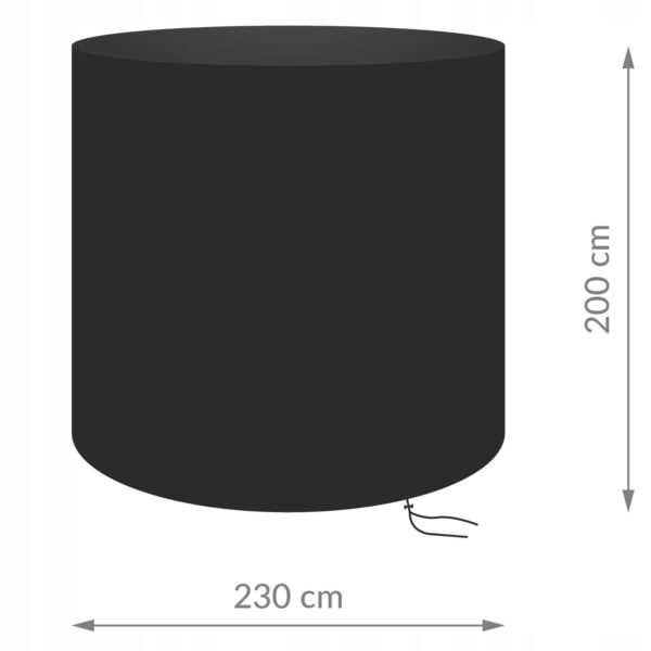 Vízálló esővédő huzat függőfotelhez, 230x200 cm - Image 4