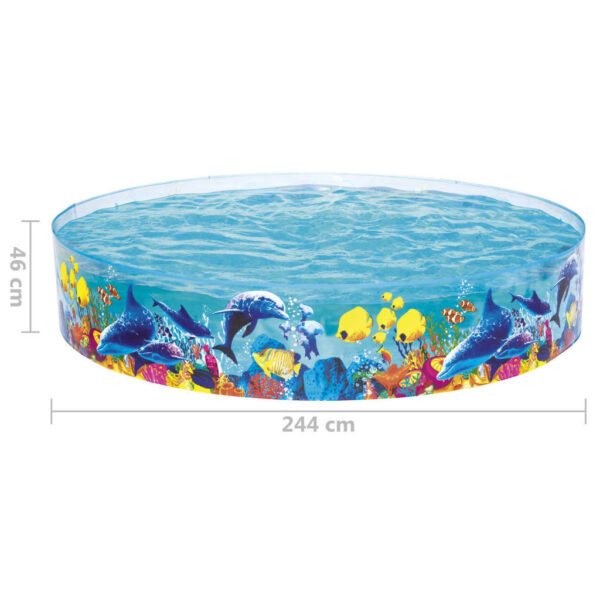 Piscina Bestway pentru copii, 244×46 cm, 2100 litri, rotunda - Image 6