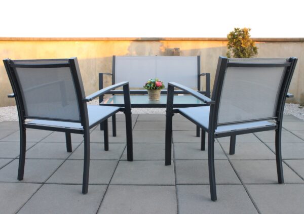 Set mobilier gradina/terasa Sersimo Valencia, 2 fotolii, canapea si masuta - Image 2