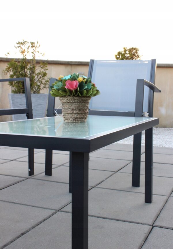 Set mobilier gradina/terasa Sersimo Valencia, 2 fotolii, canapea si masuta - Image 5
